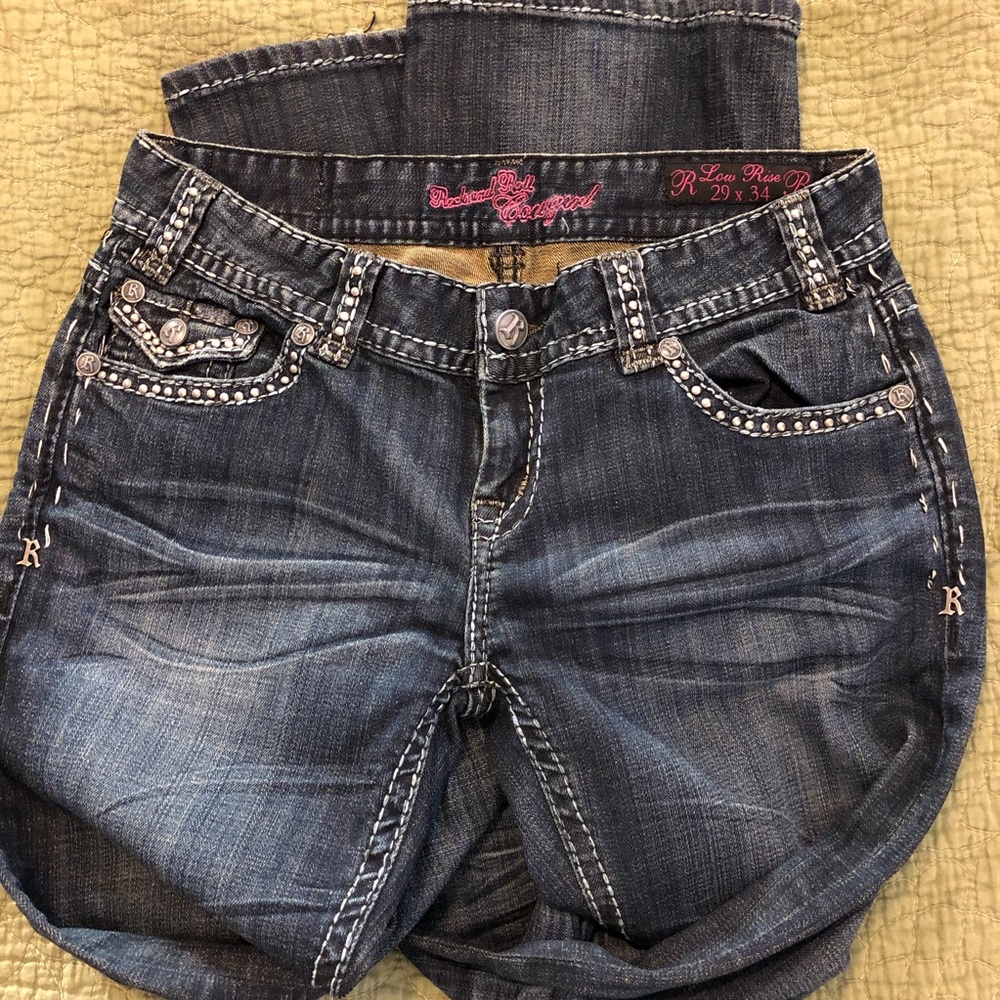 ‼️WEEKDAY SALE‼️ Rock and Roll Cowgirl Jeans